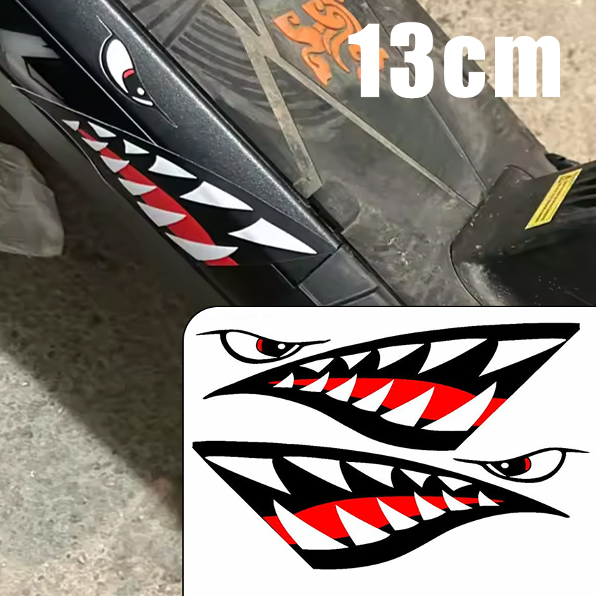 Car Accessories Jdm - Naklejka na samochód JDM z zębami