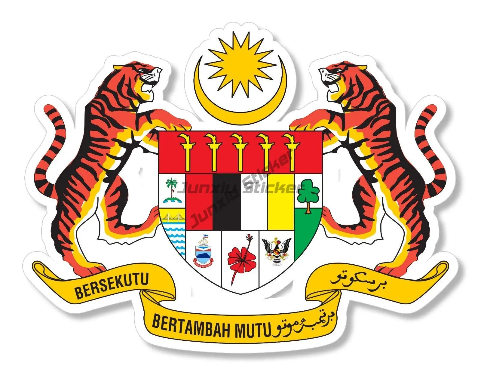 Malaysia MAL Flag Emblem Creat – Car Accessories Malaysia recenzja i cena