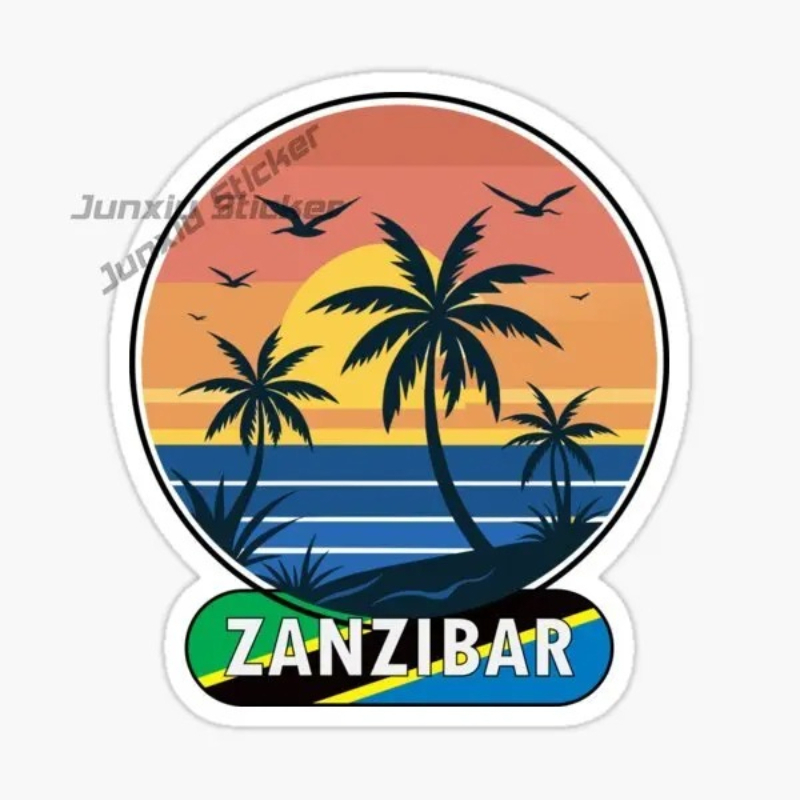 TANZANIA ZANZIBAR Flaga Godło  – Car Accessories Zanzibar recenzja i cena
