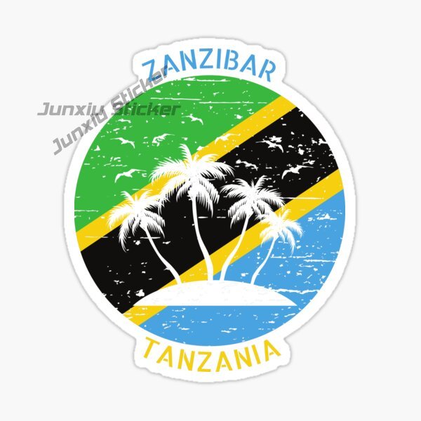 TANZANIA ZANZIBAR Flaga Godło  – Car Accessories Zanzibar recenzja i cena